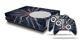WraptorSkinz Decal Skin Wrap Set works with 2016 and newer XBOX One S Console and 2 Controllers Infinity Bars