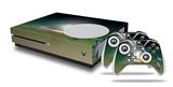 WraptorSkinz Decal Skin Wrap Set works with 2016 and newer XBOX One S Console and 2 Controllers Portal
