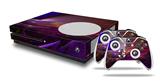 WraptorSkinz Decal Skin Wrap Set works with 2016 and newer XBOX One S Console and 2 Controllers Swish