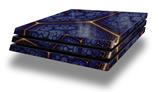 Vinyl Decal Skin Wrap compatible with Sony PlayStation 4 Pro Console Linear Cosmos Blue (PS4 NOT INCLUDED)