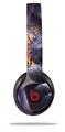 WraptorSkinz Skin Decal Wrap compatible with Beats Solo 2 and Solo 3 Wireless Headphones Hyper Warp (HEADPHONES NOT INCLUDED)
