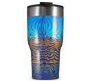 WraptorSkinz Skin Wrap compatible with 2017 and newer RTIC Tumblers 30oz Dancing Lilies (TUMBLER NOT INCLUDED)