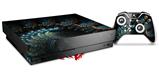 Skin Wrap compatible with XBOX One X Console and Controller Coral Reef