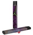 Skin Decal Wrap 2 Pack compatible with Juul Vapes Linear Cosmos Purple JUUL NOT INCLUDED