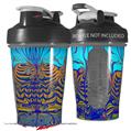 Decal Style Skin Wrap works with Blender Bottle 20oz Dancing Lilies (BOTTLE NOT INCLUDED)