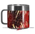 Skin Decal Wrap compatible with Yeti Coffee Mug 14oz Eights Straight - 14 oz CUP NOT INCLUDED by WraptorSkinz