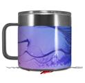 Skin Decal Wrap compatible with Yeti Coffee Mug 14oz Liquid Smoke - 14 oz CUP NOT INCLUDED by WraptorSkinz