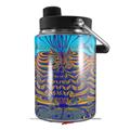 Skin Decal Wrap compatible with Yeti Half Gallon Jug Dancing Lilies - JUG NOT INCLUDED by WraptorSkinz