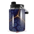 Skin Decal Wrap compatible with Yeti Half Gallon Jug Linear Cosmos Blue - JUG NOT INCLUDED by WraptorSkinz