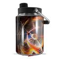Skin Decal Wrap compatible with Yeti Half Gallon Jug Solar Flares - JUG NOT INCLUDED by WraptorSkinz