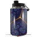 Skin Decal Wrap compatible with Yeti 1 Gallon Jug Linear Cosmos Blue - JUG NOT INCLUDED by WraptorSkinz