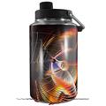 Skin Decal Wrap compatible with Yeti 1 Gallon Jug Solar Flares - JUG NOT INCLUDED by WraptorSkinz