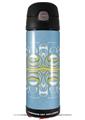 Skin Decal Wrap compatible with Thermos Funtainer 16oz Bottle Organic Bubbles (BOTTLE NOT INCLUDED) by WraptorSkinz