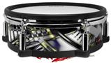 Skin Wrap works with Roland vDrum Shell PD-128 Drum Like Clockwork (DRUM NOT INCLUDED)