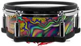 Skin Wrap works with Roland vDrum Shell PD-108 Drum Fire And Water (DRUM NOT INCLUDED)
