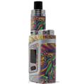 Skin Decal Wrap for Smok AL85 Alien Baby Fire And Water VAPE NOT INCLUDED