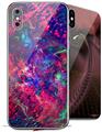 2 Decal style Skin Wraps set for Apple iPhone X and XS Organic