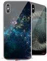 2 Decal style Skin Wraps set for Apple iPhone X and XS Copernicus 07