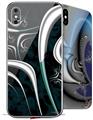 2 Decal style Skin Wraps set for Apple iPhone X and XS Cs2