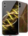 2 Decal style Skin Wraps set for Apple iPhone X and XS Dna