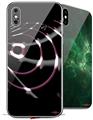 2 Decal style Skin Wraps set for Apple iPhone X and XS From Space