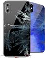 2 Decal style Skin Wraps set for Apple iPhone X and XS Frost