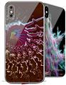 2 Decal style Skin Wraps set for Apple iPhone X and XS Neuron