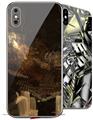 2 Decal style Skin Wraps set for Apple iPhone X and XS Sanctuary