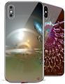 2 Decal style Skin Wraps set for Apple iPhone X and XS Portal