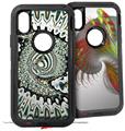 2x Decal style Skin Wrap Set compatible with Otterbox Defender iPhone X and Xs Case - 5-Methyl-Ester (CASE NOT INCLUDED)