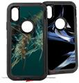 2x Decal style Skin Wrap Set compatible with Otterbox Defender iPhone X and Xs Case - Bug (CASE NOT INCLUDED)