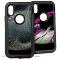 2x Decal style Skin Wrap Set compatible with Otterbox Defender iPhone X and Xs Case - Copernicus 06 (CASE NOT INCLUDED)