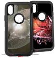 2x Decal style Skin Wrap Set compatible with Otterbox Defender iPhone X and Xs Case - Historic (CASE NOT INCLUDED)