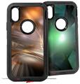 2x Decal style Skin Wrap Set compatible with Otterbox Defender iPhone X and Xs Case - Lost (CASE NOT INCLUDED)