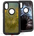 2x Decal style Skin Wrap Set compatible with Otterbox Defender iPhone X and Xs Case - Morning (CASE NOT INCLUDED)