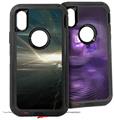 2x Decal style Skin Wrap Set compatible with Otterbox Defender iPhone X and Xs Case - Submerged (CASE NOT INCLUDED)