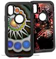 2x Decal style Skin Wrap Set compatible with Otterbox Defender iPhone X and Xs Case - Copernicus (CASE NOT INCLUDED)