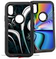 2x Decal style Skin Wrap Set compatible with Otterbox Defender iPhone X and Xs Case - Cs2 (CASE NOT INCLUDED)