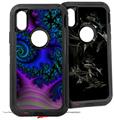 2x Decal style Skin Wrap Set compatible with Otterbox Defender iPhone X and Xs Case - Many-Legged Beast (CASE NOT INCLUDED)