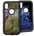 2x Decal style Skin Wrap Set compatible with Otterbox Defender iPhone X and Xs Case - On Thin Ice (CASE NOT INCLUDED)