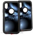 2x Decal style Skin Wrap Set compatible with Otterbox Defender iPhone X and Xs Case - Piano (CASE NOT INCLUDED)