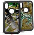 2x Decal style Skin Wrap Set compatible with Otterbox Defender iPhone X and Xs Case - Shatterday (CASE NOT INCLUDED)