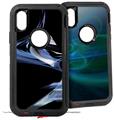 2x Decal style Skin Wrap Set compatible with Otterbox Defender iPhone X and Xs Case - Aspire (CASE NOT INCLUDED)