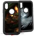 2x Decal style Skin Wrap Set compatible with Otterbox Defender iPhone X and Xs Case - Strand (CASE NOT INCLUDED)