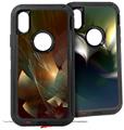 2x Decal style Skin Wrap Set compatible with Otterbox Defender iPhone X and Xs Case - Windswept (CASE NOT INCLUDED)