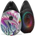 Skin Decal Wrap 2 Pack compatible with Suorin Drop Fan VAPE NOT INCLUDED