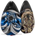 Skin Decal Wrap 2 Pack compatible with Suorin Drop Splat VAPE NOT INCLUDED