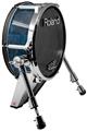Skin Wrap works with Roland vDrum Shell KD-140 Kick Bass Drum Brittle (DRUM NOT INCLUDED)