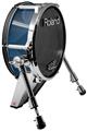 Skin Wrap works with Roland vDrum Shell KD-140 Kick Bass Drum Castle Mount (DRUM NOT INCLUDED)