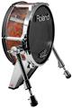 Skin Wrap works with Roland vDrum Shell KD-140 Kick Bass Drum Impression 12 (DRUM NOT INCLUDED)